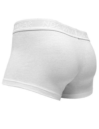 Happy Mardi Gras BeadsMens Cotton Trunk Underwear-Men's Trunk Underwear-NDS Wear-White-Small-Davson Sales