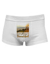 Everything is Beautiful - Sunrise Mens Cotton Trunk Underwear by NDS Wear-Men's Trunk Underwear-NDS Wear-White-Small-Davson Sales