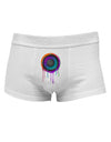 Paint Drips Speaker Mens Cotton Trunk Underwear-Men's Trunk Underwear-NDS Wear-White-Small-Davson Sales