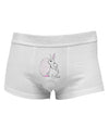 Easter Bunny and Egg Design Mens Cotton Trunk Underwear by TooLoud-Men's Trunk Underwear-NDS Wear-White-Small-Davson Sales