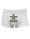 My Daughter is My Hero - Armed Forces Mens Cotton Trunk Underwear by TooLoud-Men's Trunk Underwear-NDS Wear-White-Small-Davson Sales