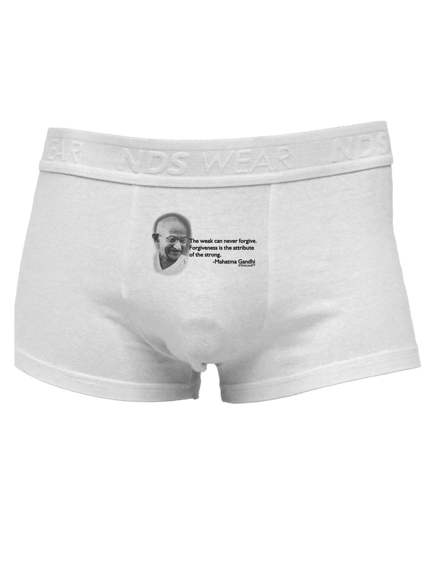 The Weak Can Never Forgive Mens Cotton Trunk Underwear-Men's Trunk Underwear-NDS Wear-White-Small-Davson Sales