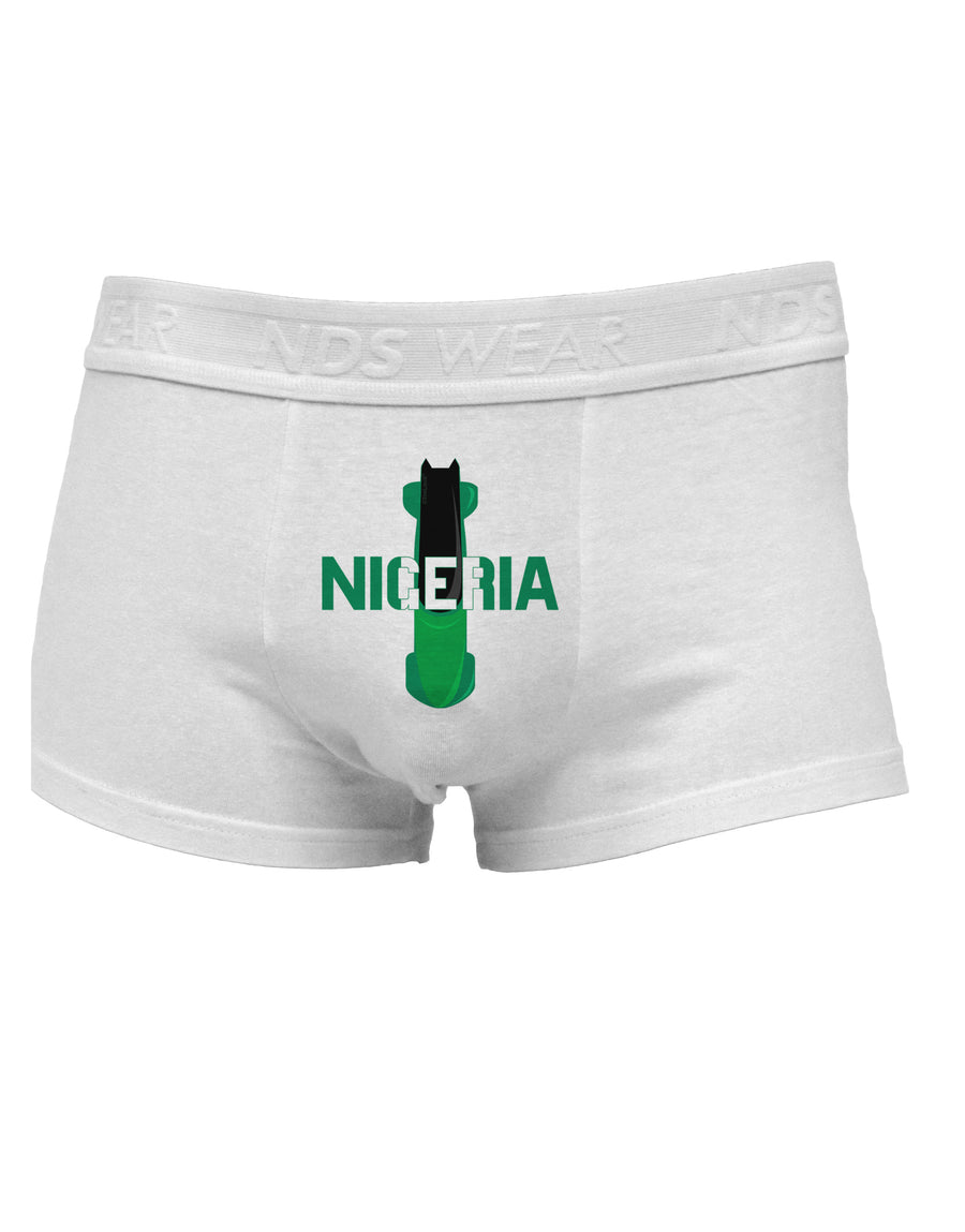 Nigeria Bobsled Mens Cotton Trunk Underwear by TooLoud-Men's Trunk Underwear-NDS Wear-White-Small-Davson Sales