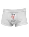 Birthstone Pearl Mens Cotton Trunk Underwear-Men's Trunk Underwear-NDS Wear-White-Small-Davson Sales