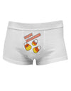 Happy Halloween Cute Candy Corn Mens Cotton Trunk Underwear-Men's Trunk Underwear-TooLoud-White-Small-Davson Sales