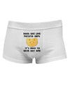 Dogs Are Like Potato Chips Mens Cotton Trunk Underwear-Men's Trunk Underwear-NDS Wear-White-Small-Davson Sales