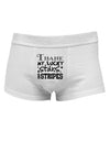 Thank My Lucky Stars and Stripes Mens Cotton Trunk Underwear by TooLoud-Men's Trunk Underwear-NDS Wear-White-Small-Davson Sales