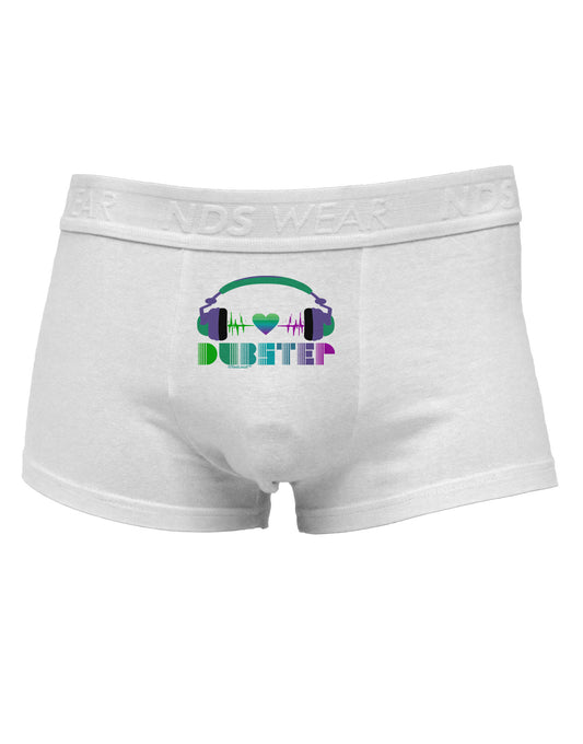 Heart Dubstep Mens Cotton Trunk Underwear-Men's Trunk Underwear-NDS Wear-White-Small-Davson Sales