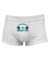 Heart Dubstep Mens Cotton Trunk Underwear-Men's Trunk Underwear-NDS Wear-White-Small-Davson Sales