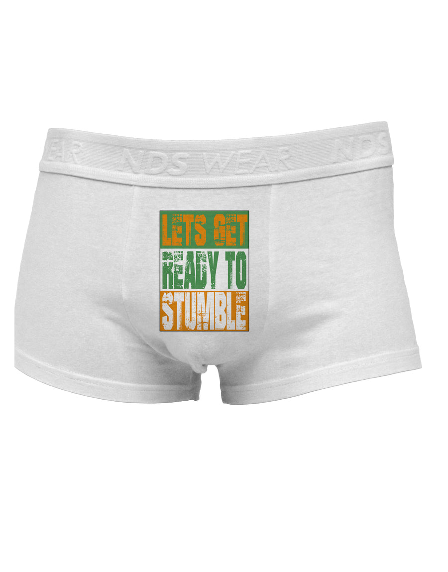 Lets Get Ready To Stumble Mens Cotton Trunk Underwear by TooLoud-Men's Trunk Underwear-NDS Wear-White-Small-Davson Sales