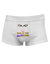 Hail to the Goblin King Mens Cotton Trunk Underwear-Men's Trunk Underwear-NDS Wear-White-Small-Davson Sales