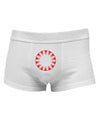 Watercolor Peppermint Mens Cotton Trunk Underwear-Men's Trunk Underwear-NDS Wear-White-Small-Davson Sales