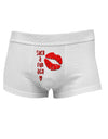 Such a Fun Age Kiss Lips Mens Cotton Trunk Underwear-Men's Trunk Underwear-NDS Wear-White-Small-Davson Sales