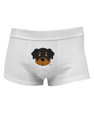 Cute Rottweiler DogMens Cotton Trunk Underwear by TooLoud-Men's Trunk Underwear-TooLoud-White-Small-Davson Sales