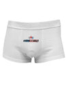 Hashtag 4th Of July Mens Cotton Trunk Underwear-Men's Trunk Underwear-NDS Wear-White-Small-Davson Sales