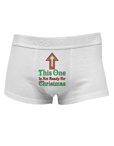 This One Is Not Ready For Christmas Mens Cotton Trunk Underwear-Men's Trunk Underwear-NDS Wear-White-Small-Davson Sales