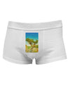 Colorado Tree Watercolor Mens Cotton Trunk Underwear-Men's Trunk Underwear-NDS Wear-White-Small-Davson Sales