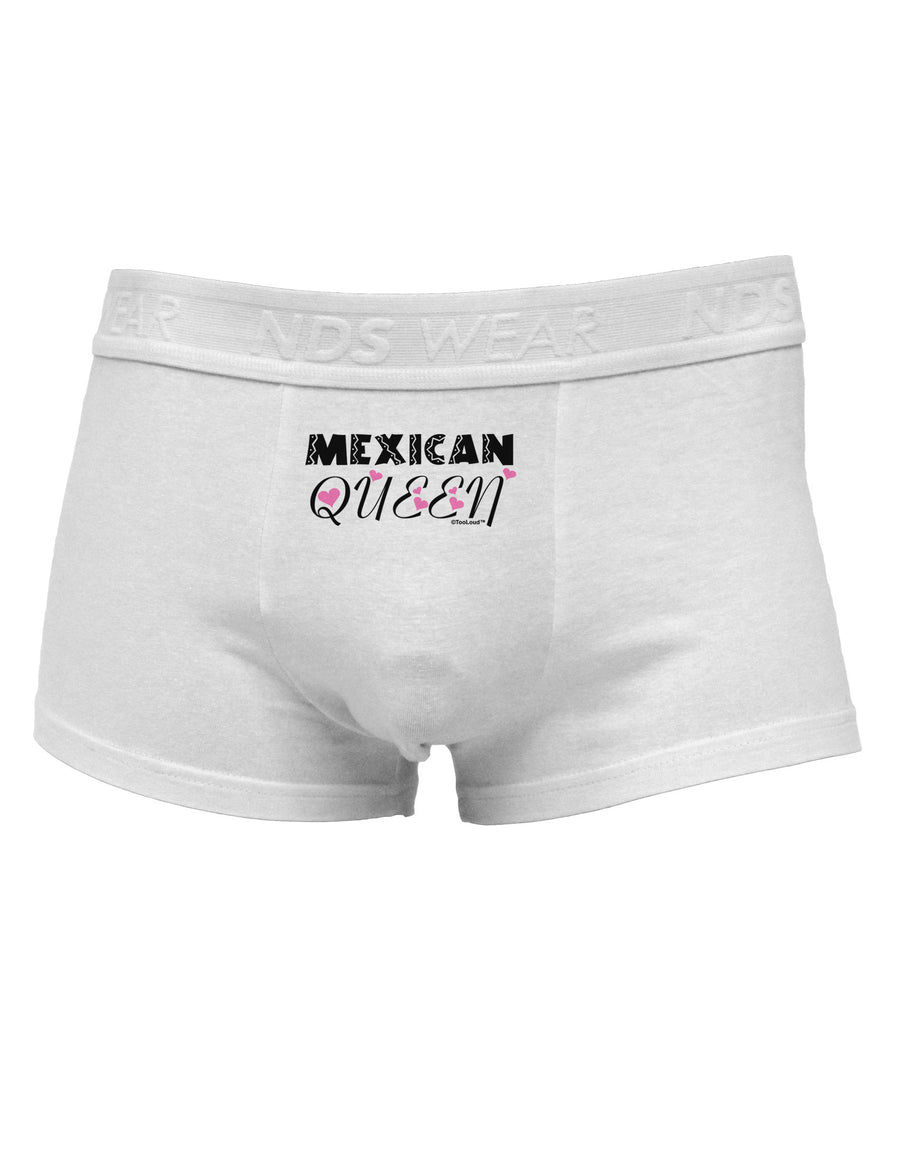 Mexican Queen - Cinco de Mayo Mens Cotton Trunk Underwear-Men's Trunk Underwear-NDS Wear-White-Small-Davson Sales