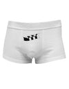 Six Geese A laying Mens Cotton Trunk Underwear-Men's Trunk Underwear-NDS Wear-White-Small-Davson Sales