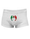 Mexican Flag Extraterrestrial Mens Cotton Trunk Underwear-Men's Trunk Underwear-NDS Wear-White-Small-Davson Sales