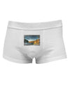 Castlewood Canyon Old Photo Mens Cotton Trunk Underwear-Men's Trunk Underwear-NDS Wear-White-Small-Davson Sales