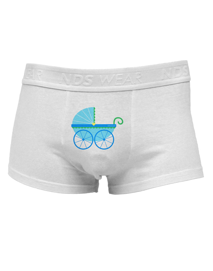 Baby Boy Carriage Mens Cotton Trunk Underwear-Men's Trunk Underwear-NDS Wear-White-Small-Davson Sales