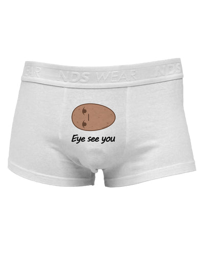 Potato - Eye See You Mens Cotton Trunk Underwear-Men's Trunk Underwear-TooLoud-White-Small-Davson Sales