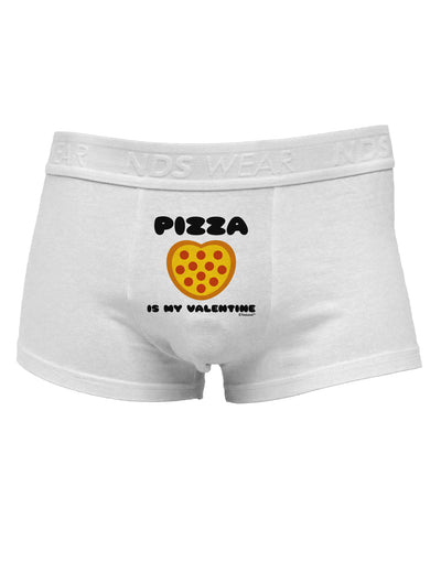 Pizza Is My ValentineMens Cotton Trunk Underwear by TooLoud-Men's Trunk Underwear-TooLoud-White-Small-Davson Sales