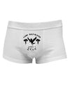 Camp Half Blood Cabin 1 Zeus Mens Cotton Trunk Underwear by NDS Wear-Men's Trunk Underwear-NDS Wear-White-Small-Davson Sales