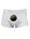 Rainbow Moon Mens Cotton Trunk Underwear-Men's Trunk Underwear-NDS Wear-White-Small-Davson Sales