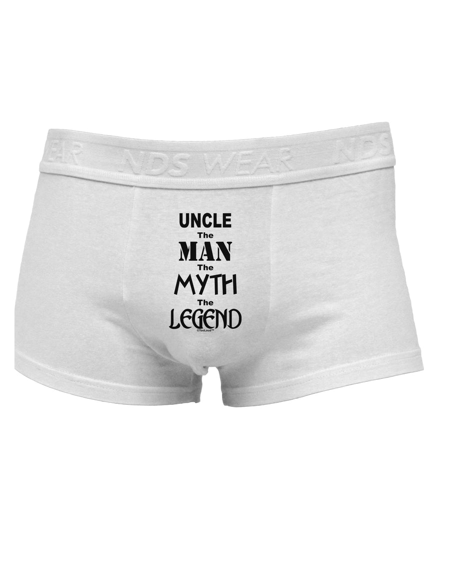 Uncle The Man The Myth The Legend Mens Cotton Trunk Underwear by TooLoud-Men's Trunk Underwear-NDS Wear-White-Small-Davson Sales