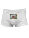 Mine Scene Colorado Mens Cotton Trunk Underwear-Men's Trunk Underwear-NDS Wear-White-Small-Davson Sales