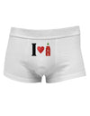 I Heart Sriracha DesignMens Cotton Trunk Underwear by TooLoud-Men's Trunk Underwear-NDS Wear-White-Small-Davson Sales