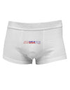 JesUSAves - Jesus Saves USA Design Mens Cotton Trunk Underwear by TooLoud-Men's Trunk Underwear-TooLoud-White-Small-Davson Sales