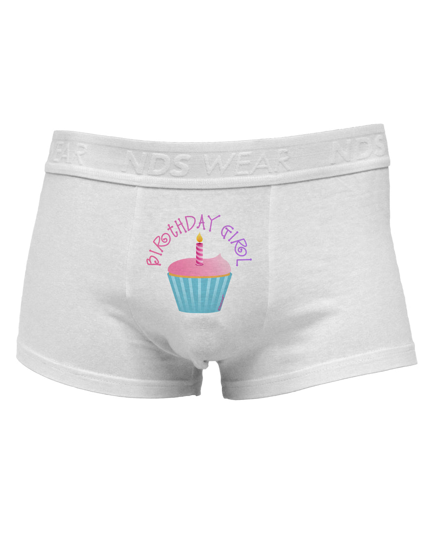 Birthday Girl - Candle Cupcake Mens Cotton Trunk Underwear by TooLoud-Men's Trunk Underwear-NDS Wear-White-Small-Davson Sales