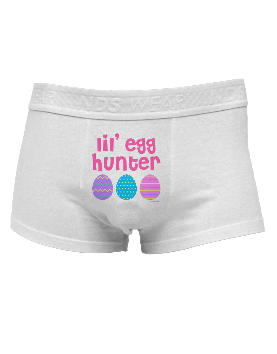 Lil' Egg Hunter - Easter - Pink Mens Cotton Trunk Underwear by TooLoud-Men's Trunk Underwear-NDS Wear-White-Small-Davson Sales