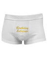 Birthday Entourage Text Mens Cotton Trunk Underwear by TooLoud-Men's Trunk Underwear-NDS Wear-White-Small-Davson Sales