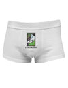 Colorado White River Text Mens Cotton Trunk Underwear-Men's Trunk Underwear-NDS Wear-White-Small-Davson Sales