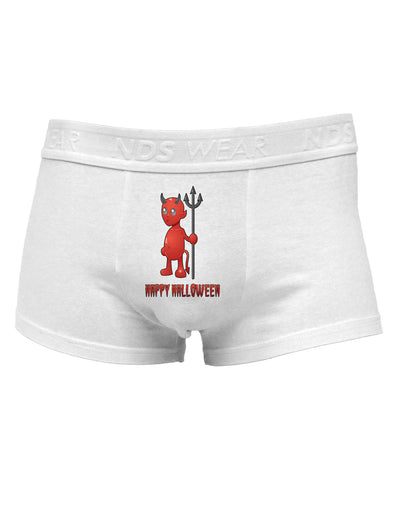 Cute Devil - Happy Halloween Design Mens Cotton Trunk Underwear-Men's Trunk Underwear-TooLoud-White-Small-Davson Sales