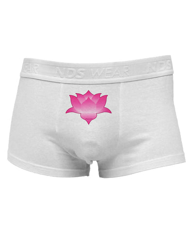 Lotus Flower Design GradientMens Cotton Trunk Underwear by TooLoud-Men's Trunk Underwear-NDS Wear-White-Small-Davson Sales