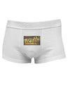 Happiness Is Not A Goal Mens Cotton Trunk Underwear by TooLoud-Men's Trunk Underwear-NDS Wear-White-Small-Davson Sales