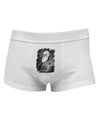 Charles Darwin In Space Mens Cotton Trunk Underwear by TooLoud-Men's Trunk Underwear-NDS Wear-White-Small-Davson Sales