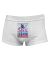 Los Angeles Beach Filter Mens Cotton Trunk Underwear-Men's Trunk Underwear-NDS Wear-White-Small-Davson Sales