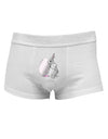 Easter Bunny and Egg Metallic - Silver Mens Cotton Trunk Underwear by TooLoud-Men's Trunk Underwear-NDS Wear-White-Small-Davson Sales