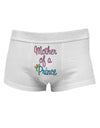 Mother of a Prince - Matching Mom and Son Design Mens Cotton Trunk Underwear by TooLoud-Men's Trunk Underwear-NDS Wear-White-Small-Davson Sales