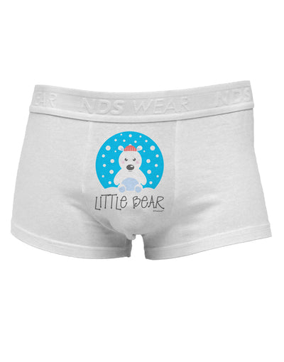 Matching Polar Bear Family - Little BearMens Cotton Trunk Underwear by TooLoud-Men's Trunk Underwear-NDS Wear-White-Small-Davson Sales