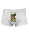 Bristlecone Pines Mens Cotton Trunk Underwear-Men's Trunk Underwear-NDS Wear-White-Small-Davson Sales