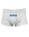 Hawaii Ocean Bubbles Mens Cotton Trunk Underwear by TooLoud-Men's Trunk Underwear-NDS Wear-White-Small-Davson Sales