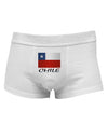 Chile Flag Mens Cotton Trunk Underwear-Men's Trunk Underwear-NDS Wear-White-Small-Davson Sales