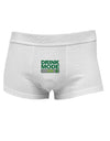 Drink Mode On Mens Cotton Trunk Underwear by TooLoud-Men's Trunk Underwear-NDS Wear-White-Small-Davson Sales